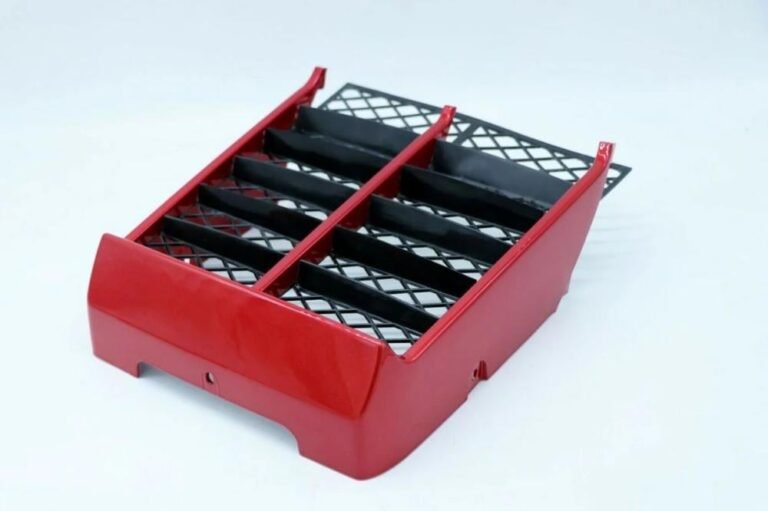 red radiator grille